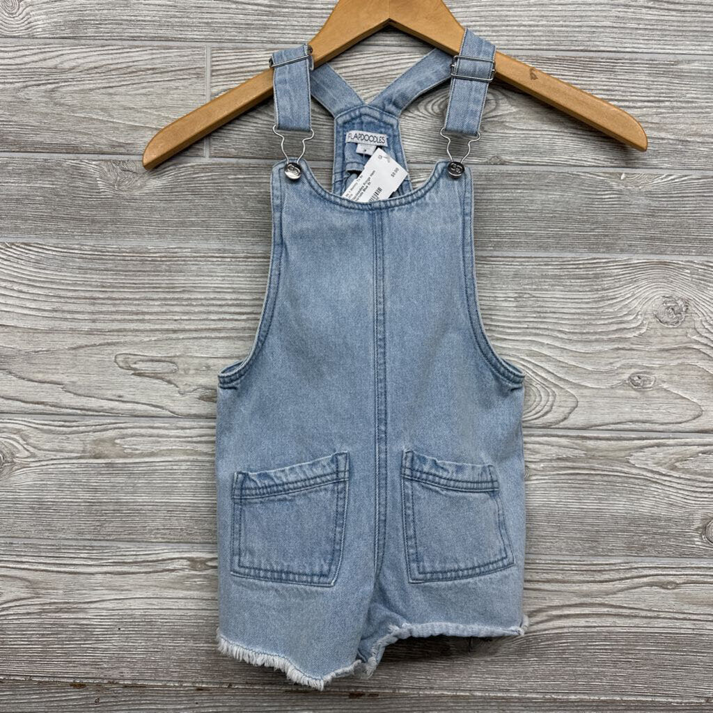 Fringe Hem Shortalls