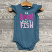 Bodysuit Born To Fish & Shorts
