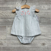NEW Sunsuit Stripes Flutter Sleeve