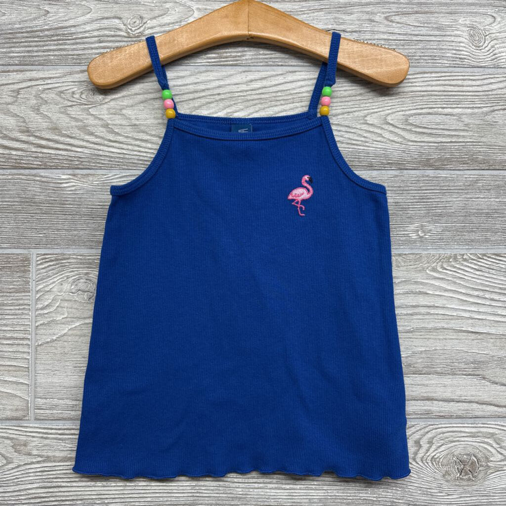 Ribbed Tank Top Flamingo