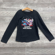 LS Shirt Santa Stitch