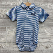 Active Polo Shirt Stripes Lake Okoboji