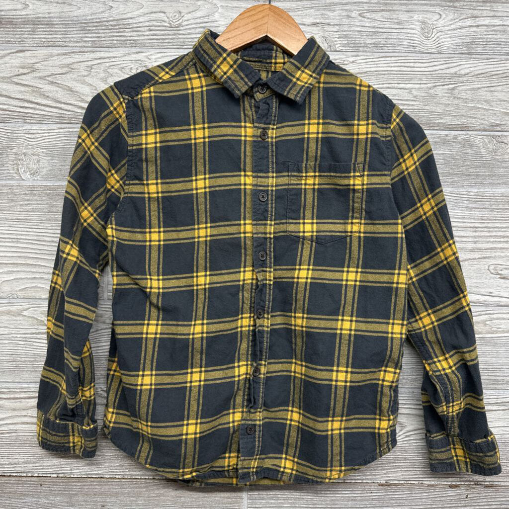 Plaid Flannel Button Up Shirt