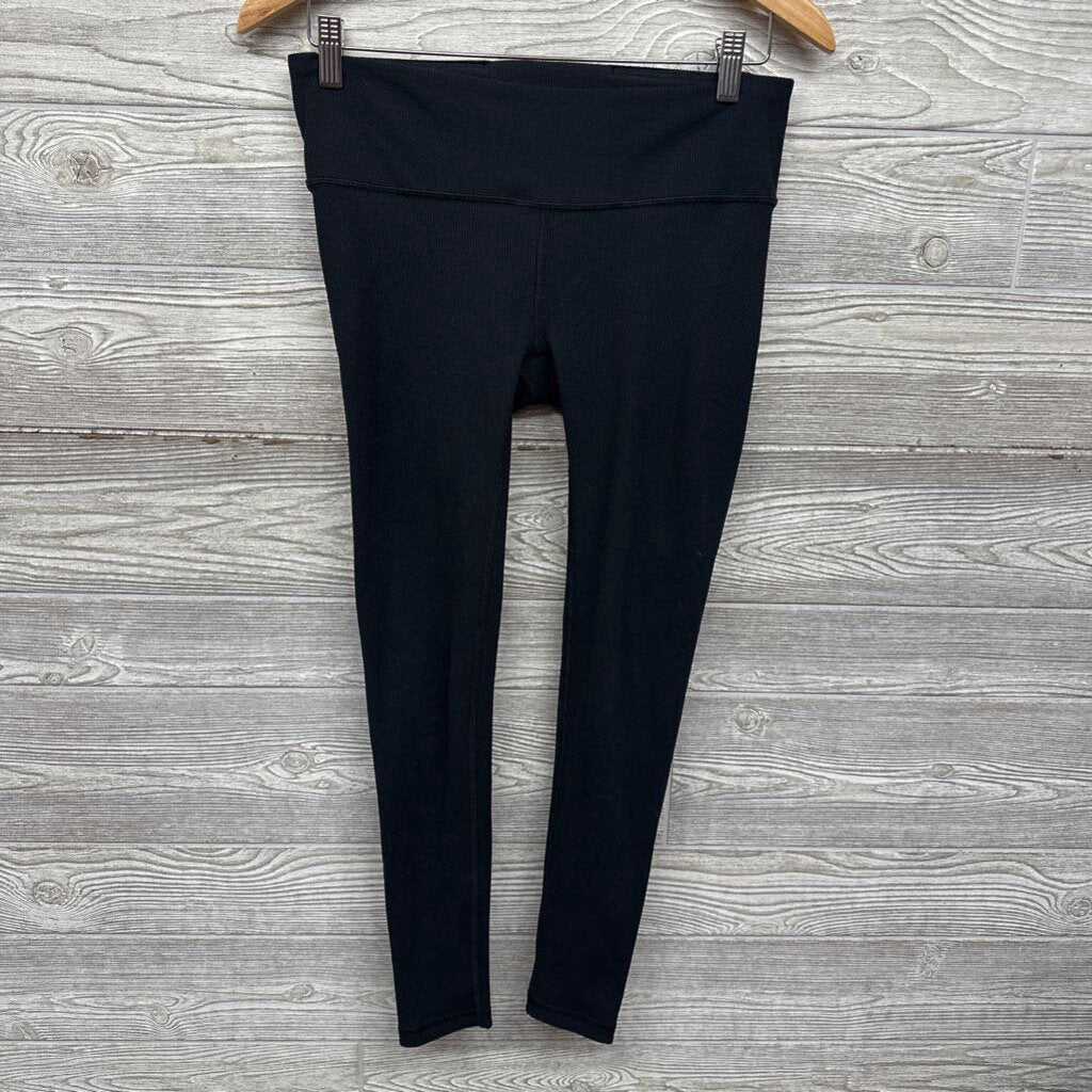 Ribbed Under Belly Black Out Leggings
