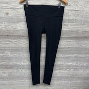 Ribbed Under Belly Black Out Leggings