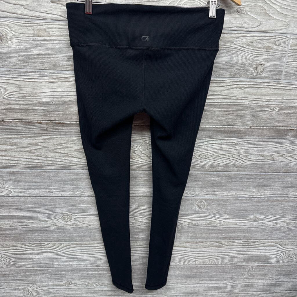 Ribbed Under Belly Black Out Leggings