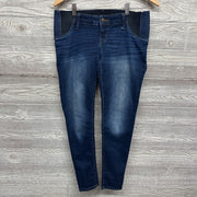 Side Panel Skinny Jeans