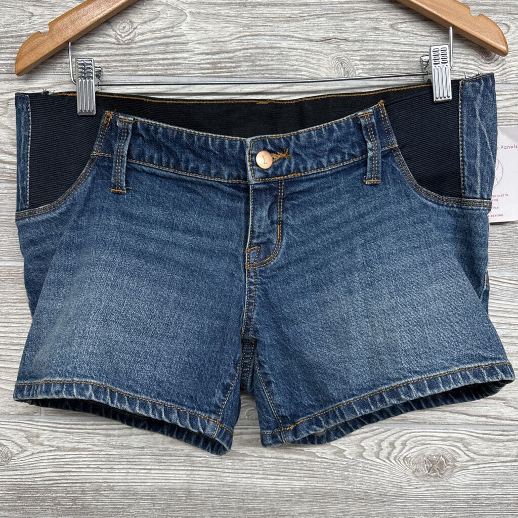 NEW Side Panel Denim Shorts
