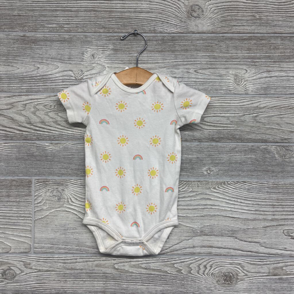 Organic Bodysuit Suns Rainbows