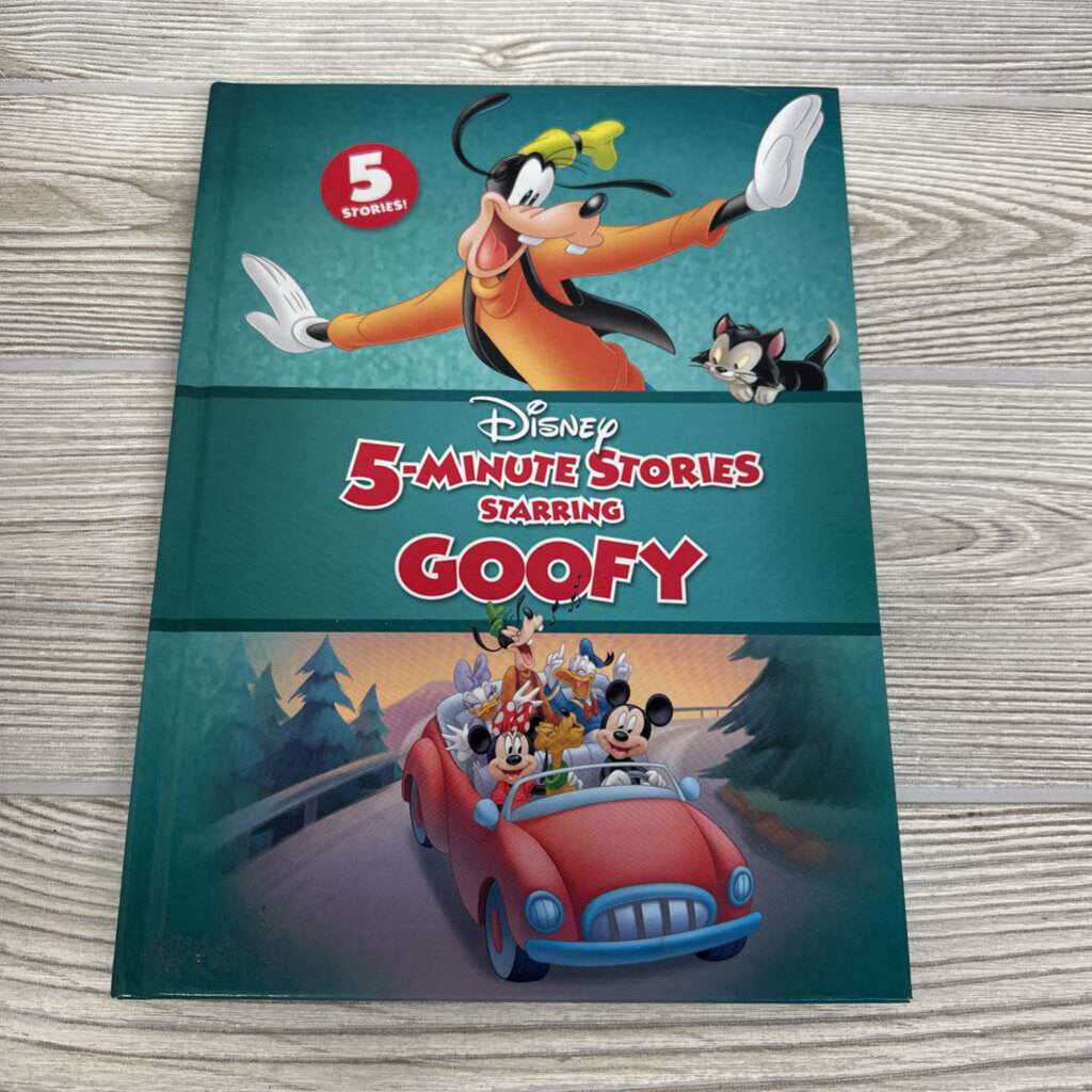 5 Minute Stories Staring Goofy Hardcover Book