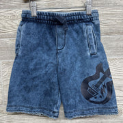 French Terry Drawstring Shorts Guitar