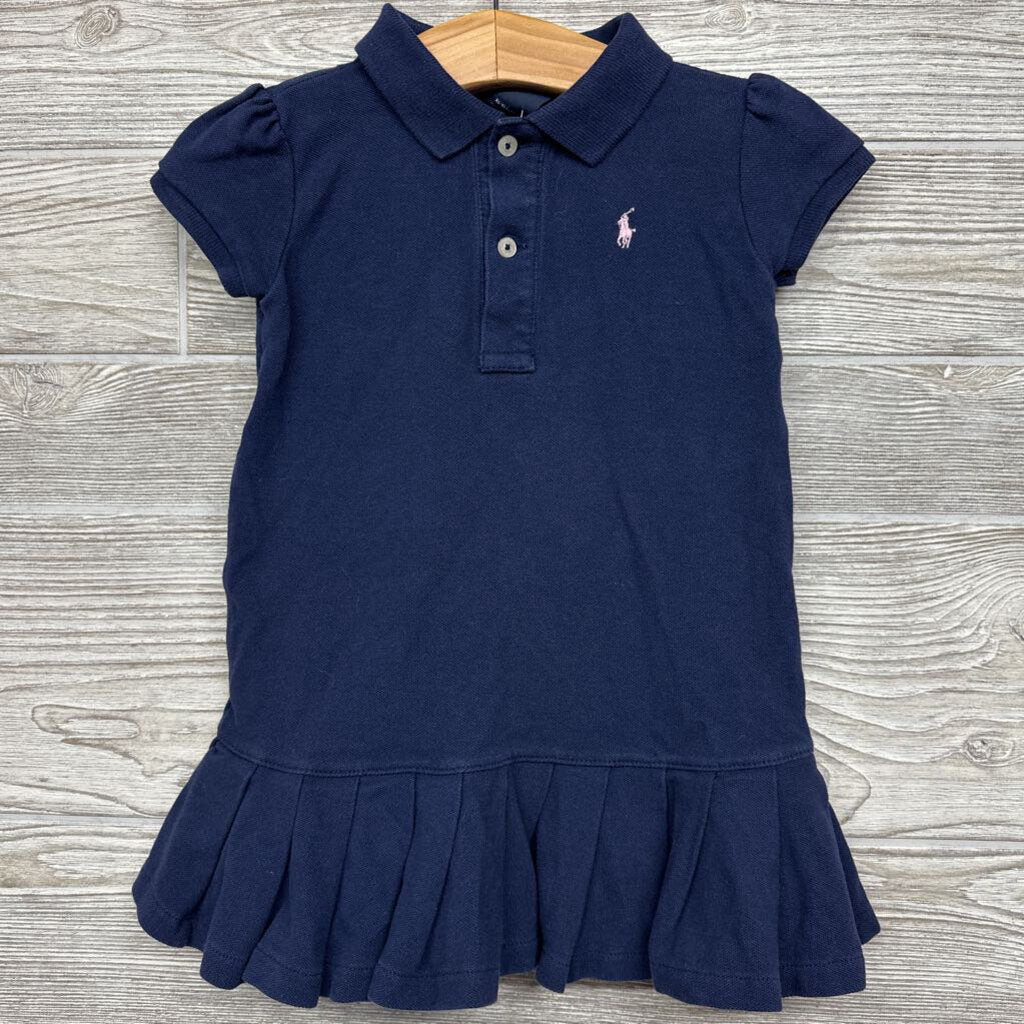 Pleated Polo Dress 18M