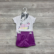 NEW Shirt & Mesh Shorts Flowers