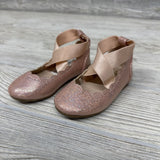 Flats Scallop Trim Strappy Ankle