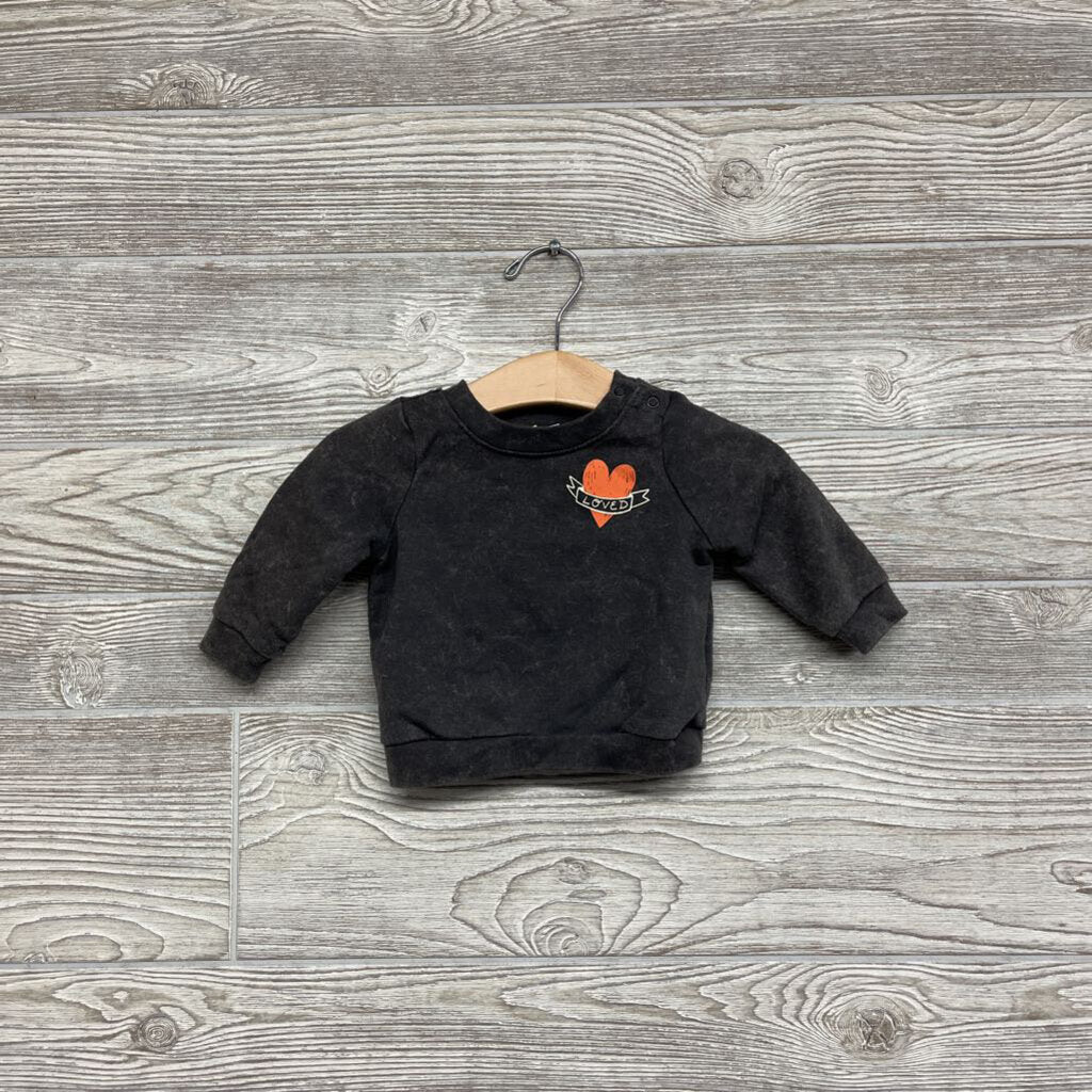 Crewneck Loved Heart