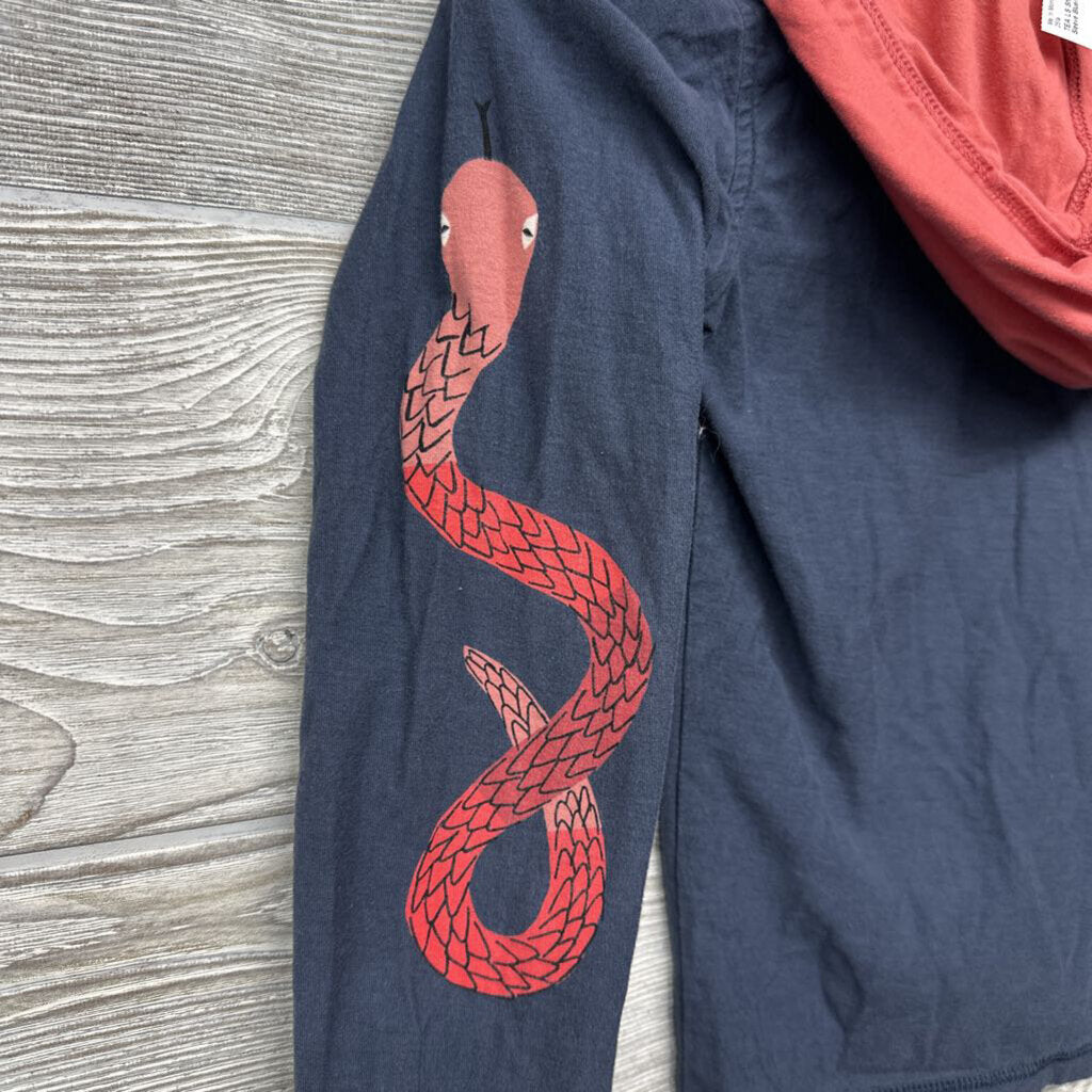 LS Shirt W/ Hood Snake Sleeve