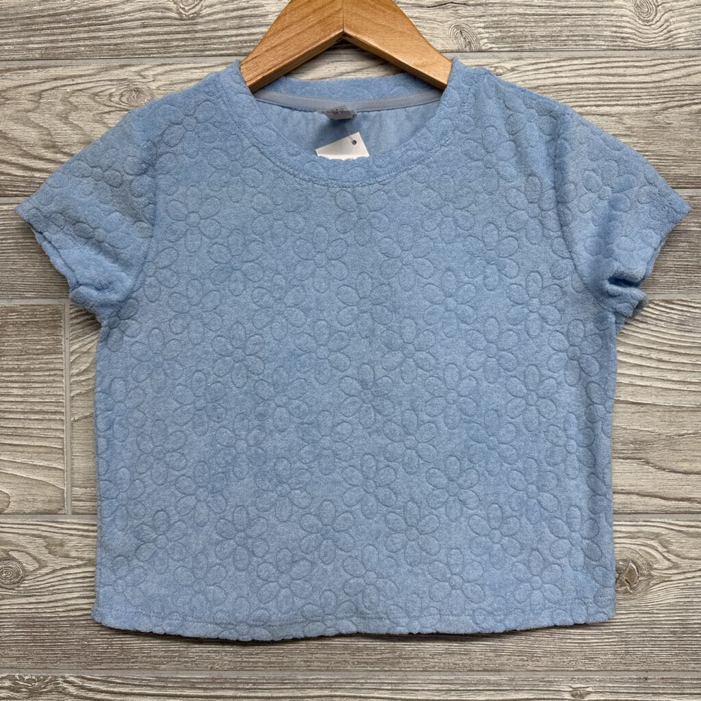 Terry Cloth Shirt Flowers