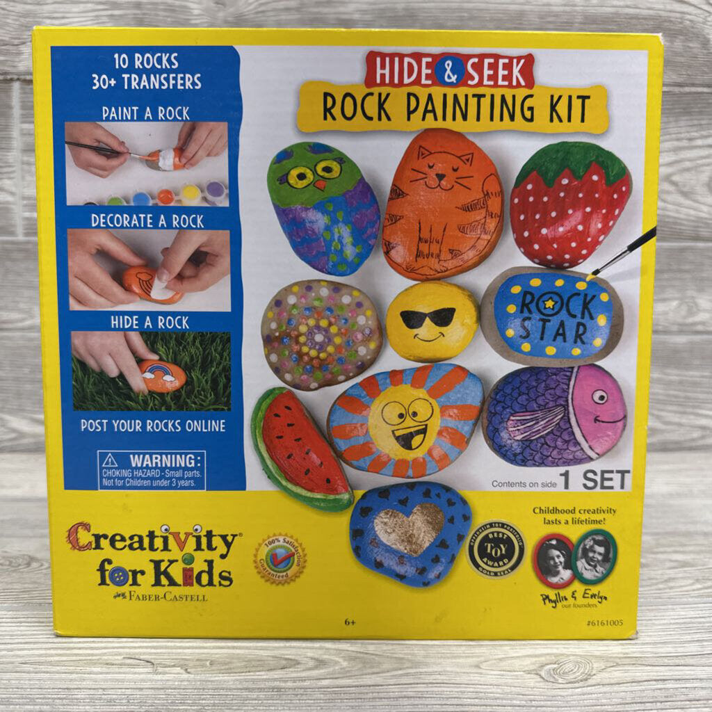 NEW Hide & Seek Rock Painting Kit