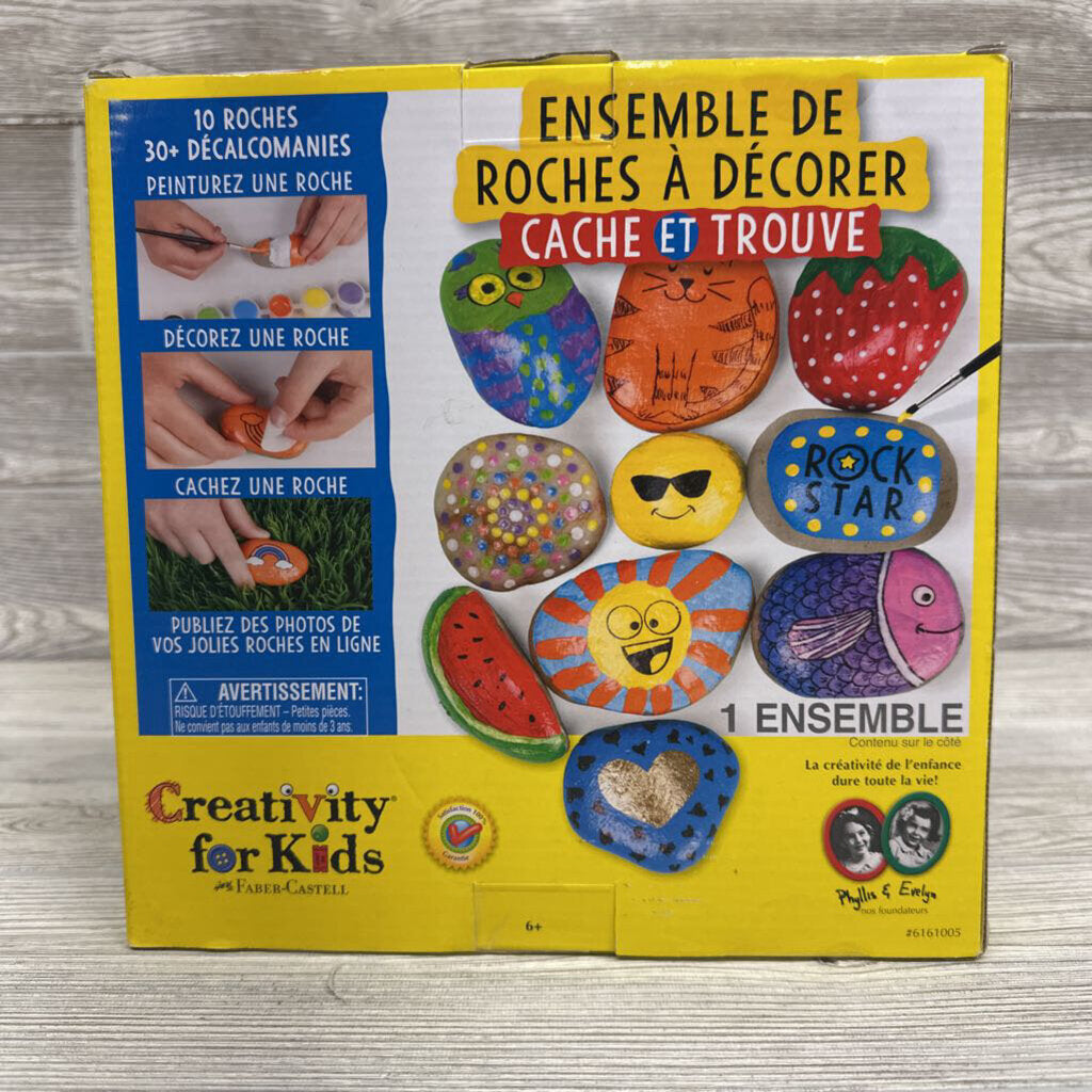 NEW Hide & Seek Rock Painting Kit