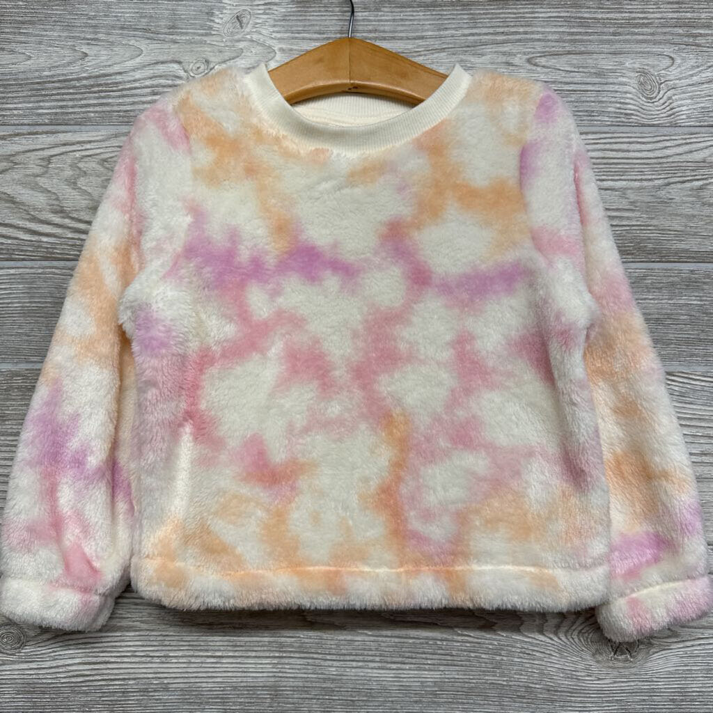 Plush Crewneck Tie Dye
