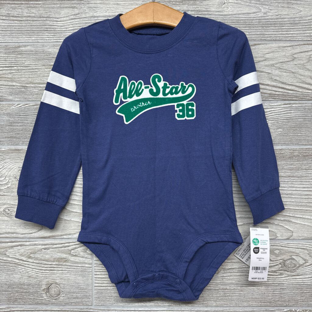 NEW LS Bodysuit All-Star Brother 36