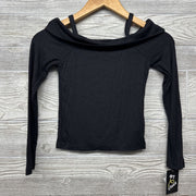 NEW LS Off Shoulder Ribbed Shirt