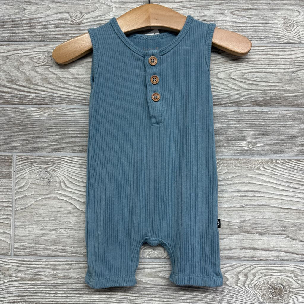 Tank Ribbed Bamboo Shorty Romper