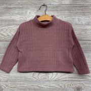 Cropped Mock Neck Sweater
