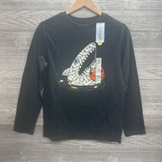 NEW LS Shirt Shark Eating A Pumpkin