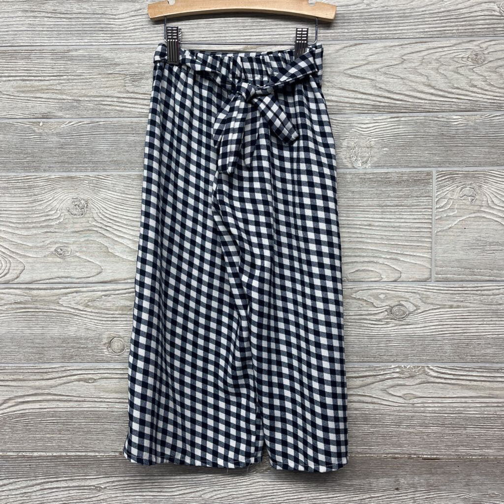 Gingham Flare Pants