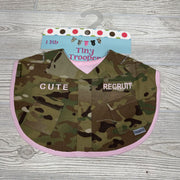NEW Cute Recruit Camo Uniform Bib