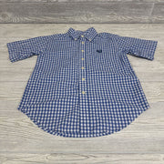 SS Gingham Button Up Shirt