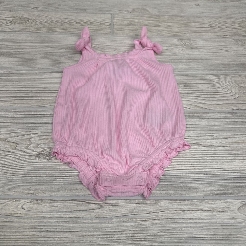 Ribbed Bubble Romper