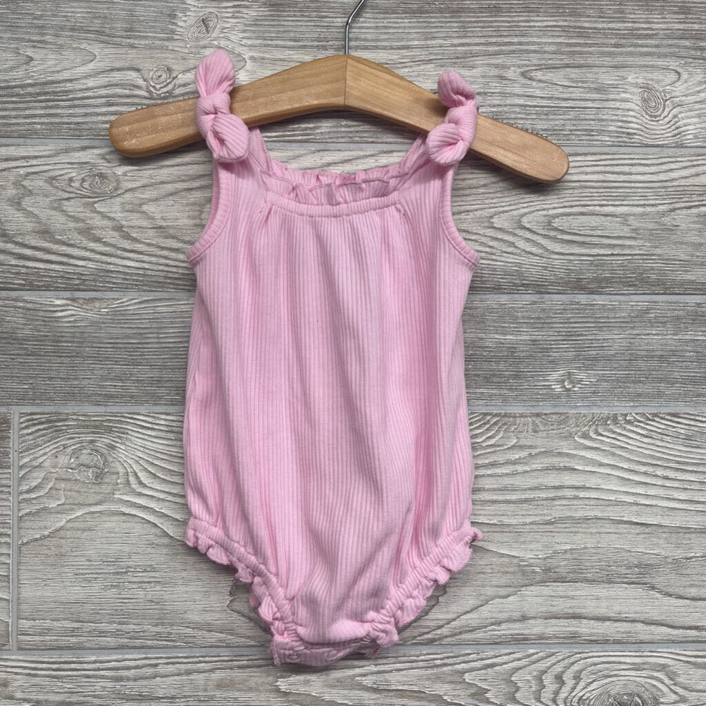 Ribbed Bubble Romper
