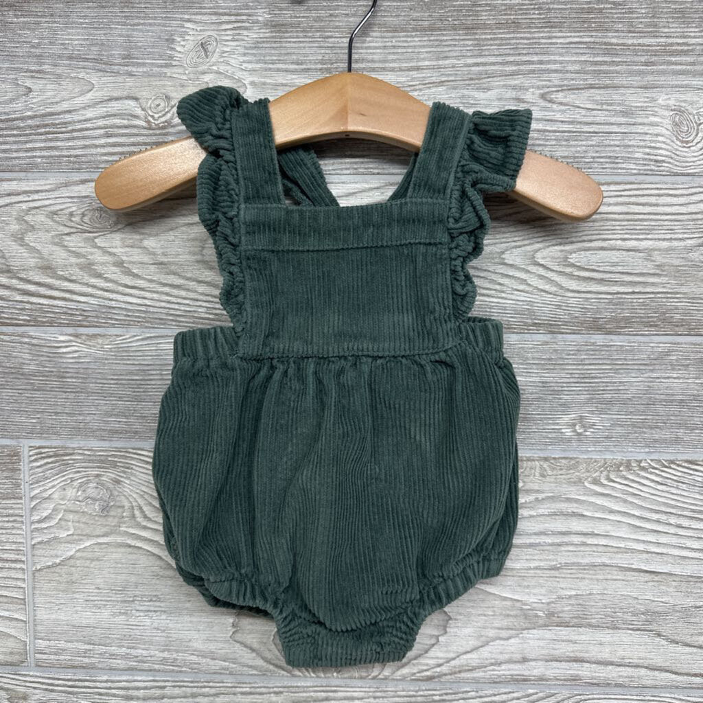 Bib Cord Romper Flutter Straps