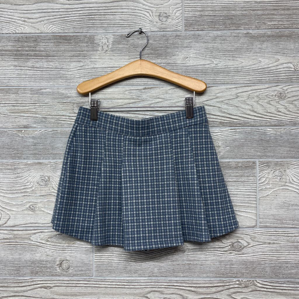 Pleated Skort Plaid