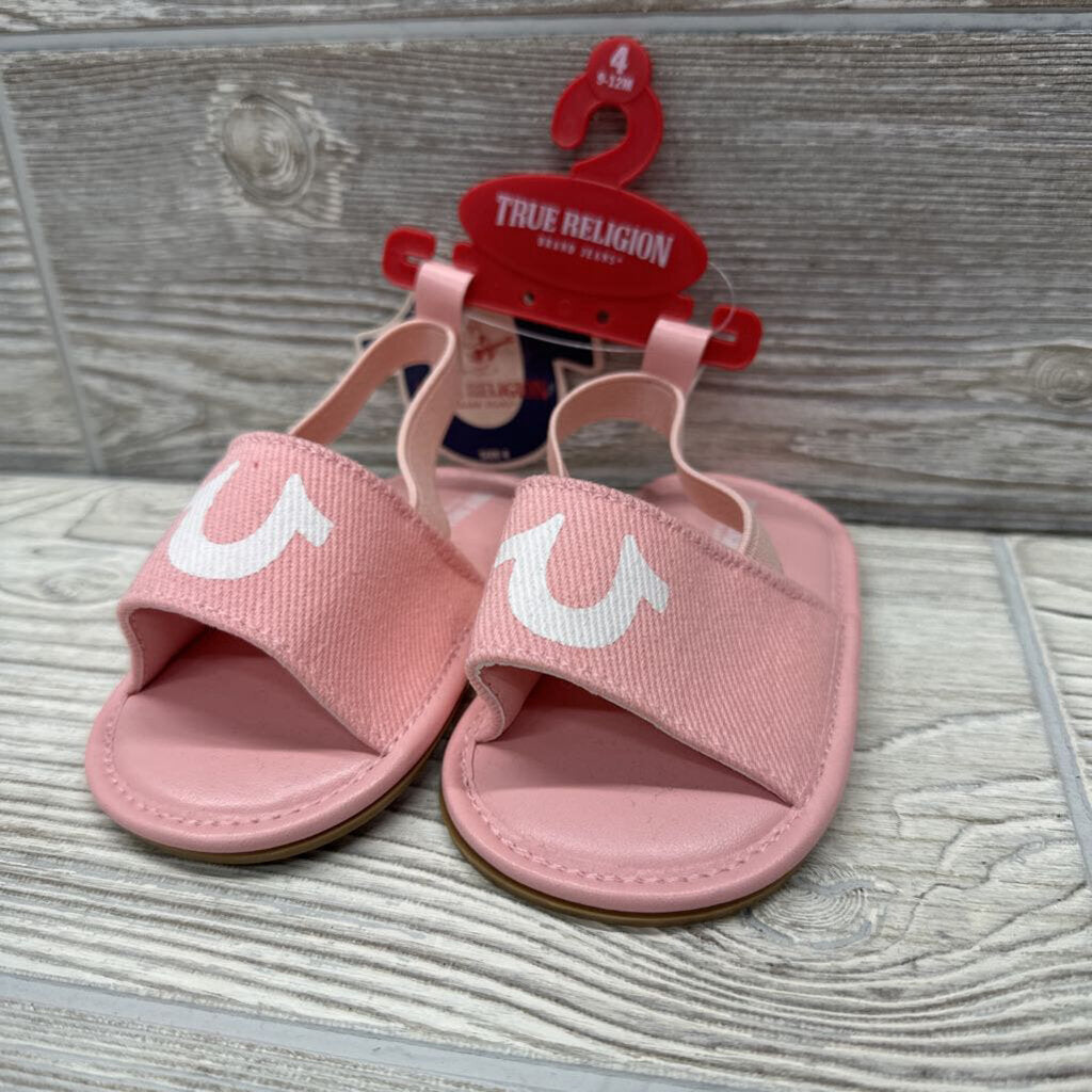 NEW Sandals Logo Strap