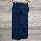 NEW Wide Jeans Patches & Ripped Knee