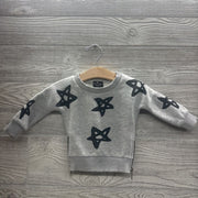 Crewneck Stars Side Zip