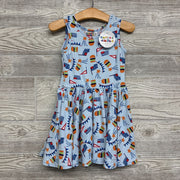 NEW Tank Twirl Dress Burgers Flags