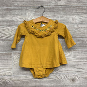 Bodysuit Dress Embroidered Flowers