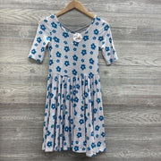 NEW LS Twirl Dress Flowers Hearts Stars