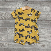 Shorty Romper Monster Trucks