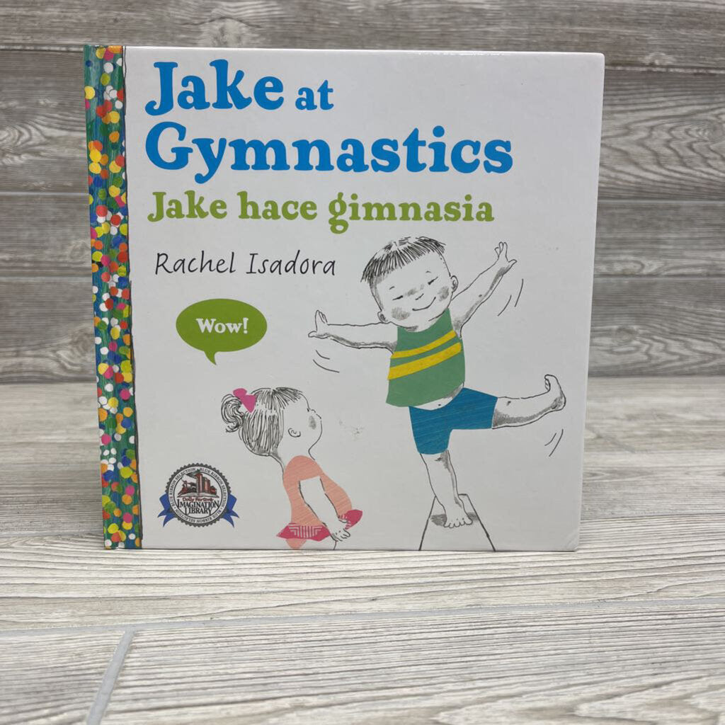 Jake At Gymnastics Hardcover Book