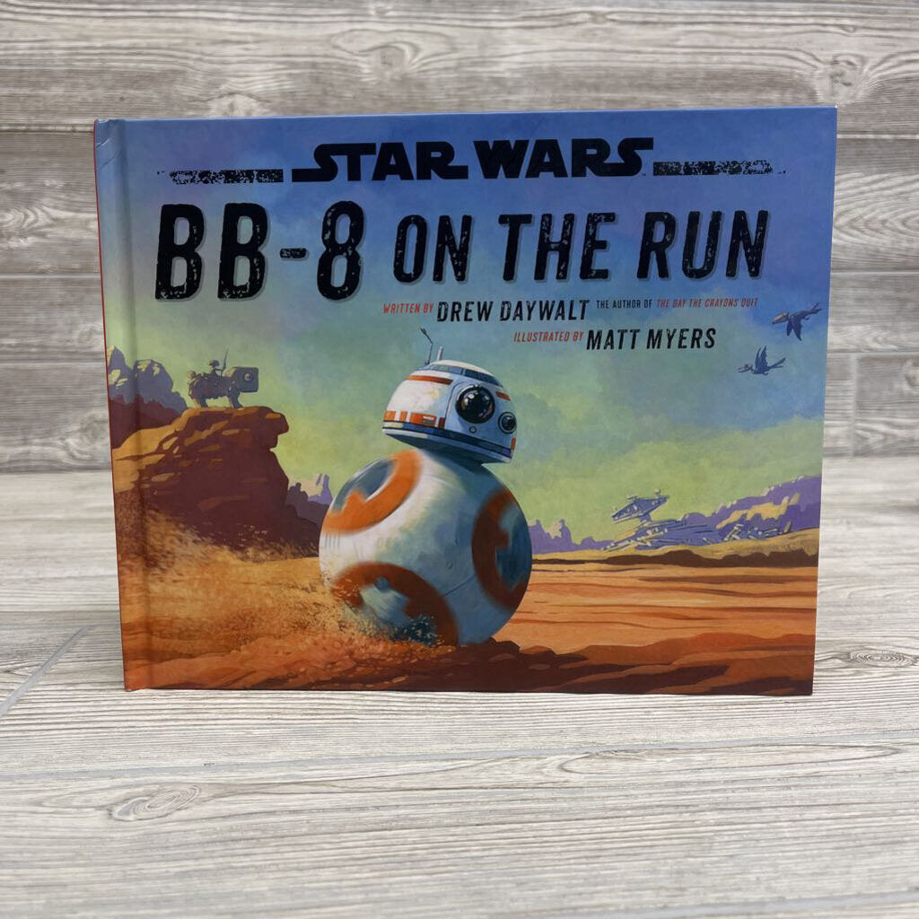 BB-8 On The Run Hardcover Book