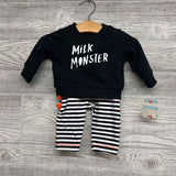 NEW Crewneck & Harem Pants Milk Monster Stripes