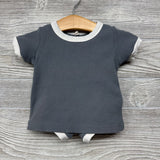 2 Pc Ribbed Shirt & Shorts