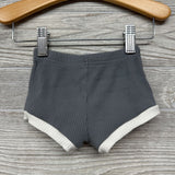 2 Pc Ribbed Shirt & Shorts