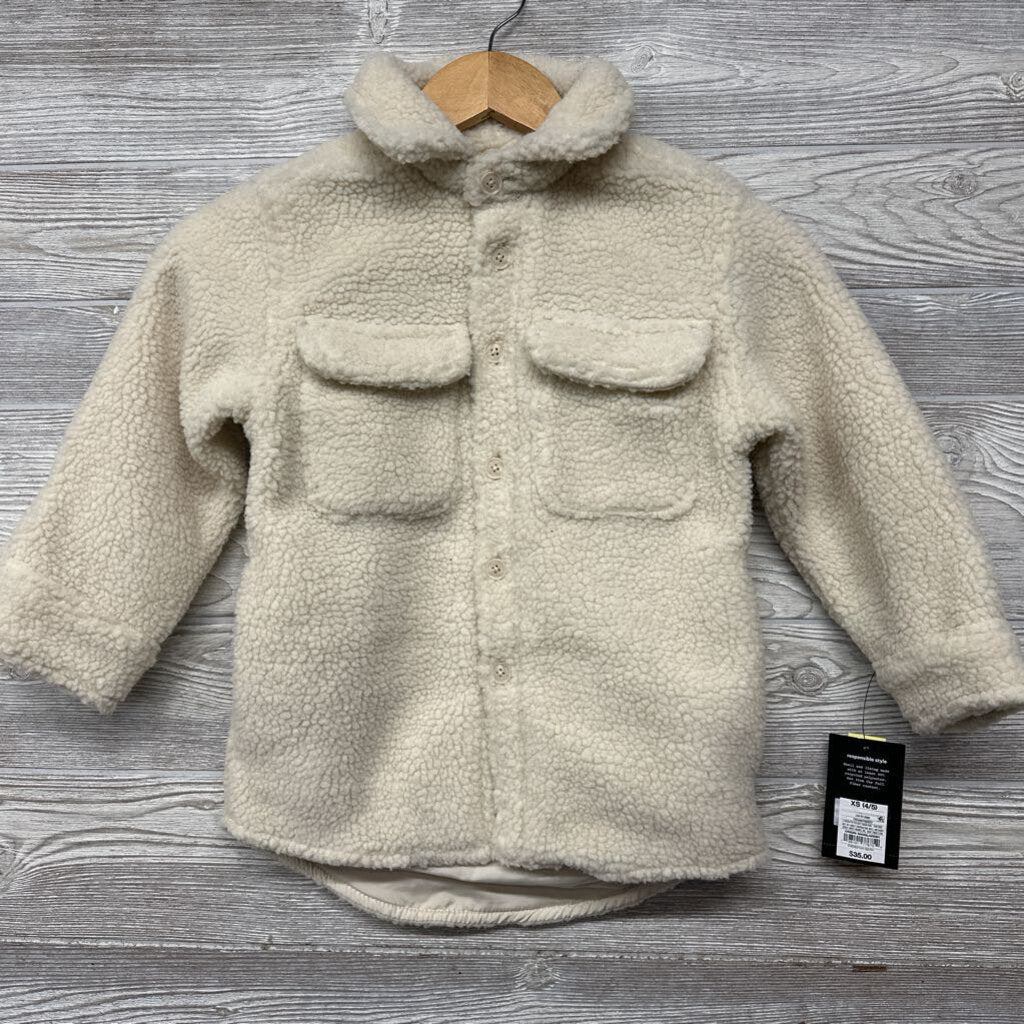 NEW Button Up Sherpa Shacket