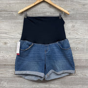 NEW Midi Denim Shorts